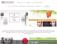 Tablet Screenshot of medicera.com